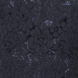 Pre Owned Goat Navy Blue Floral Lace Sheath Dress S