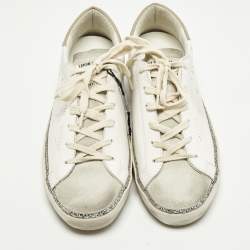 مملوكة مسبقًا Golden Goose Super Star Skate Size 41 Multicolor Leather and Suede Low Top Sneakers
