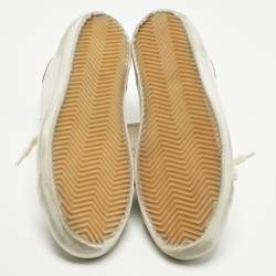 مملوكة مسبقًا Golden Goose Super Star Skate Size 41 Multicolor Leather and Suede Low Top Sneakers