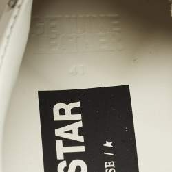 مملوكة مسبقًا Golden Goose Super Star Skate Size 41 Multicolor Leather and Suede Low Top Sneakers