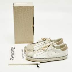 مملوكة مسبقًا Golden Goose Super Star Skate Size 41 Multicolor Leather and Suede Low Top Sneakers