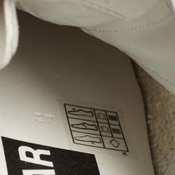 مملوكة مسبقًا حذاء رياضي غولدن غوس جلد أبيض/بني هاي ستار برباط مقاس 36