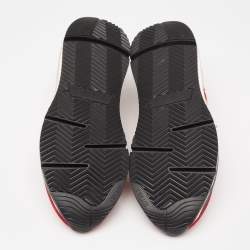 Pre Owned Golden Goose Red Suede Running Sneakers Size 40