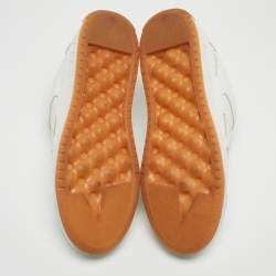 Pre Owned Golden Goose White Leather Yeah Low Top Sneakers Size 36