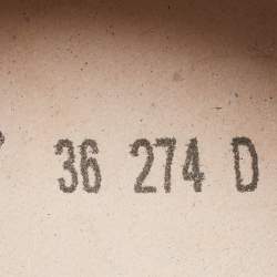 Pre Owned Golden Goose Green Suede Superstar Sneakers Size 36