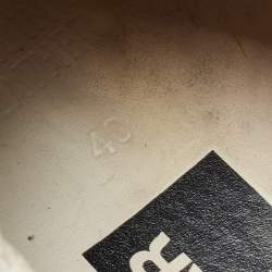 Pre Owned Golden Goose White Leather Superstar Sneakers Size 40