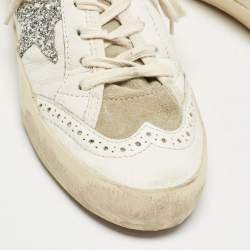 Golden Goose White Leather Midstar High Top Sneakers Size 37