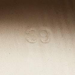 Pre Owned Golden Goose White Leather and Nubuck Superstar Sneakers Size 39