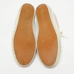 Golden Goose Pink Suede Superstar Low Top Sneakers Size 37