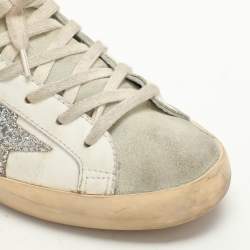 Golden Goose White Leather Superstar Low Top Sneakers Size 39