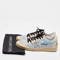 Pre Owned Golden Goose Multicolor Leather Ballstar Low Top Sneakers Size 40