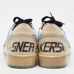 Pre Owned Golden Goose Multicolor Leather Ballstar Low Top Sneakers Size 40