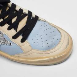 Pre Owned Golden Goose Multicolor Leather Ballstar Low Top Sneakers Size 40