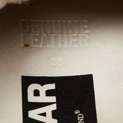 Pre Owned Golden Goose White/Grey Leather and Suede Ballstar Low Top Sneakers Size 38