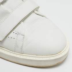 Pre Owned Golden Goose White Leather Low Top Sneakers Size 43