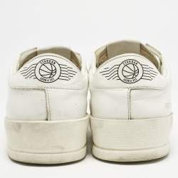 Golden Goose White Leather Stardan Low Top Sneakers Size 38