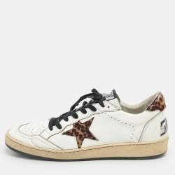 Golden Goose White Calf Hair and Leather Ball Star Limited Edition 181/325 Sneakers Size 40