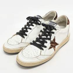 Golden Goose White Calf Hair and Leather Ball Star Limited Edition 181/325 Sneakers Size 40