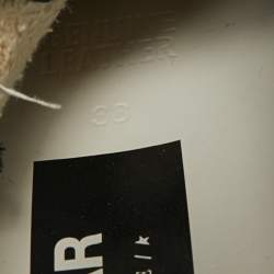 Pre Owned Golden Goose Black Leather Hi Star Low Top Sneakers Size 38