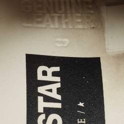 Pre Owned Golden Goose Multicolor Calf Hair and Denim Super Star Lace Up Sneakers Size 39