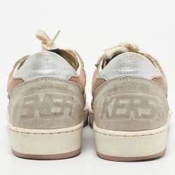 Pre Owned Golden Goose Multicolor Suede Embellished Ballstar Sneakers Size 38