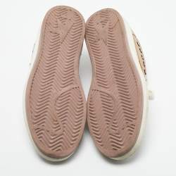 Pre Owned Golden Goose Multicolor Suede Embellished Ballstar Sneakers Size 38