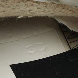 Pre Owned Golden Goose Blue Leather Embellished Ballstar Sneakers Size 38