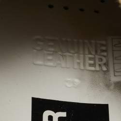 Pre Owned حذاء رياضي جولدن غوس سوبر ستار جلد عجل بطبعة فهد أبيض وجلد مقاس 39