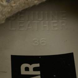 مملوكة مسبقًا Golden Goose Superstar Size 36 White Leather Lace Up Sneakers