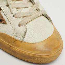 مملوكة مسبقًا Golden Goose Superstar Size 36 White Leather Lace Up Sneakers