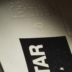 مملوكة مسبقًا Golden Goose Superstar Size 40 Black Leather Lace Up Sneakers