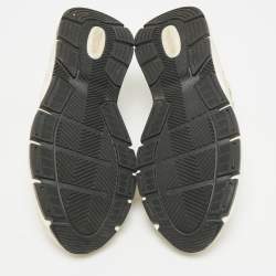 مملوكة مسبقًا حذاء رياضي جولدن غوس داد ستار مقاس 38 قماش شبكي وزمخ أبيض/رمادي مع رباط