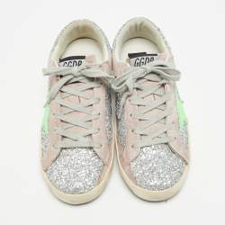 مملوكة مسبقًا حذاء رياضي غولدن غوز جلد أوف وايت/برتقالي ستاردان مقاس 39