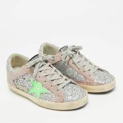 مملوكة مسبقًا حذاء رياضي غولدن غوز جلد أوف وايت/برتقالي ستاردان مقاس 39