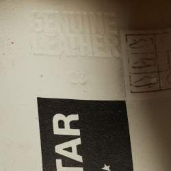 مملوكة مسبقًا حذاء رياضي جولدن غوس سوبر ستار جلد عجل بطبعة فهد أبيض وجلد مقاس 39