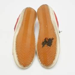 مملوكة مسبقًا حذاء رياضي غولدن غوز جلد أوف وايت/برتقالي ستاردان مقاس 39