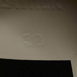 مملوكة مسبقًا Golden Goose Hi Star Size 38 White Leather Lace Up Sneakers