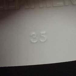 Pre Owned Golden Goose Running Sole Size 35 Two Tone Nylon Suede Lace Up Sneakers