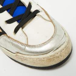 Pre Owned حذاء رياضي غولدن غوس لو توب من فرو العجل ملون جلد مقاس 37