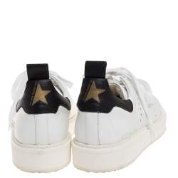 Golden Goose White Leather Starter Low Top Sneakers Size 36