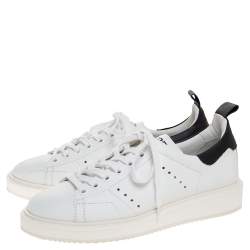 Golden Goose White Leather Starter Low Top Sneakers Size 36