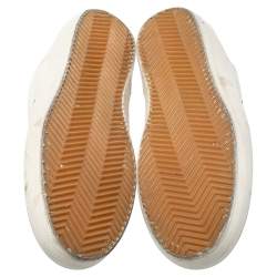 Pre Owned Golden Goose White Leather Superstar Super Star Sneakers Size 38