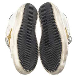 Pre Owned Golden Goose White Superstar Low Top Sneaker Size 37