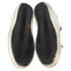 Pre Owned Golden Goose White Leather Superstar Low-Top Sneakers Size 40