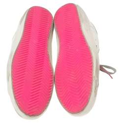 Pre Owned Golden Goose Multicolor Leather Superstar Low Top Sneakers Size 41