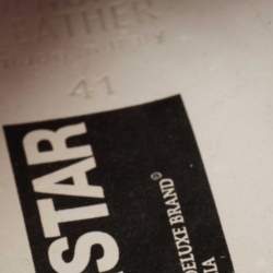 Pre Owned Golden Goose Orange PCV And Glitter Superstar Lace Up Sneakers Size 41