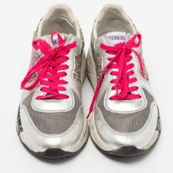 Golden Goose  Multicolor Suede and Leather Superstar Low Top Sneakers Size 40