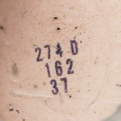 Pre Owned Golden Goose Black Suede and Leather Super Star Low Top Sneakers Size 37