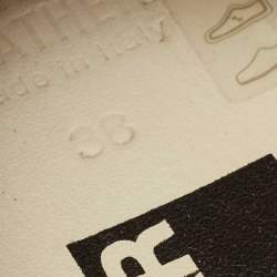 Pre Owned Golden Goose Metallic Blue Leather Superstar Sneakers Size 38