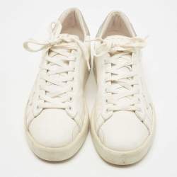 Golden Goose White Leather Superstar Low Top Sneakers Size 39